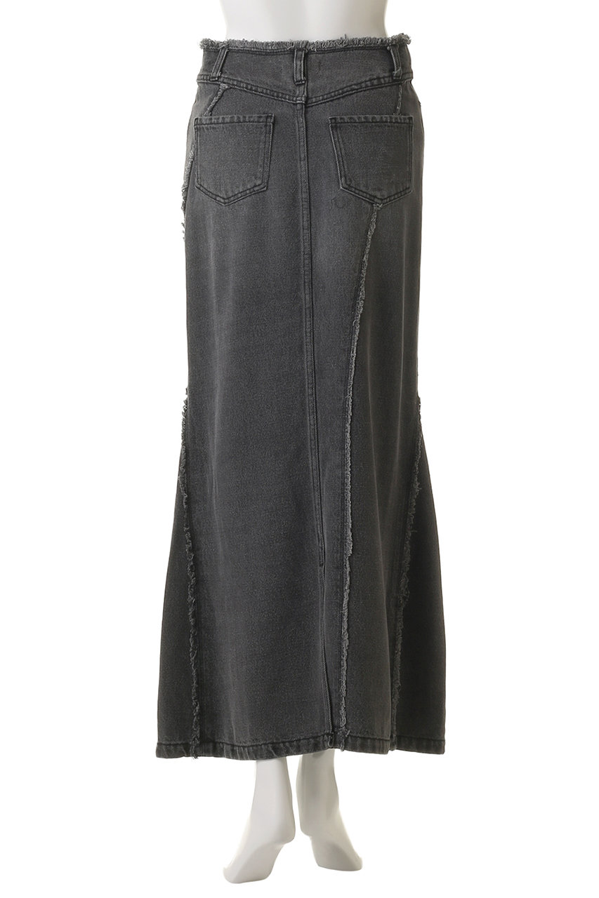 新品！メゾンスペシャル　セルロースデニムマキシスカート Cellulose Denim Maxi Skirt/セルロースデニムマキシスカート