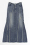 【予約販売】Cellulose Denim Maxi Skirt/セルロースデニムマキシスカート メゾンスペシャル/MAISON SPECIAL BLU(ブルー)