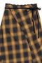 Checkered Bias Seam Midi Skirt/チェックバイアスシームミモレスカート メゾンスペシャル/MAISON SPECIAL