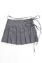 【予約販売】Pleats Wrap Mini Skirt/プリーツラップミニスカート メゾンスペシャル/MAISON SPECIAL GRY(グレー)
