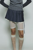Pleats Wrap Mini Skirt メゾンスペシャル セール】Pleats Wrap Mini Skirt/プリーツラップミニスカート