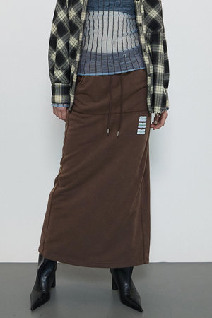メゾンスペシャル/MAISON SPECIALのDISCUS Sweat Skirt/DISCUSスウェットスカート(110700/110703)