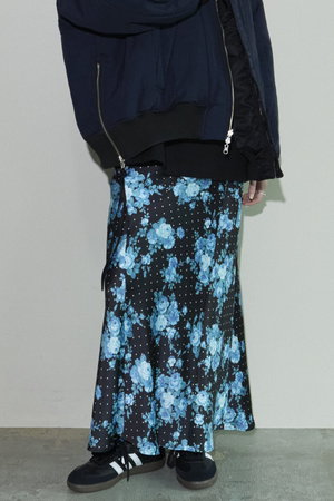 メゾンスペシャル/MAISON SPECIALのFlower Dot Mermaid Skirt/フラワードットマーメイドスカート(110700/110703)