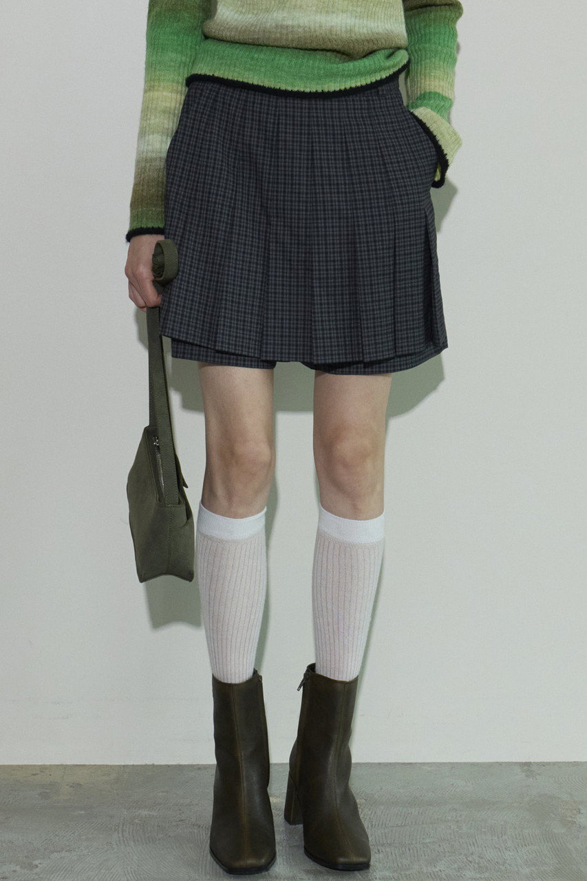 【着画有】MAISON SPECIAL Suching CulotteSkirt 着画有】MAISON SPECIAL Suching CulotteSkirt（Pleated Skirt