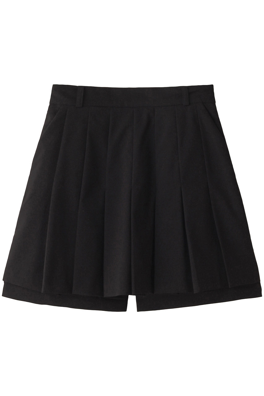 メゾンスペシャル/MAISON SPECIALのPleats Culotte Skirt/プリーツキュロットスカート(BLK(ブラック)/21242515308)