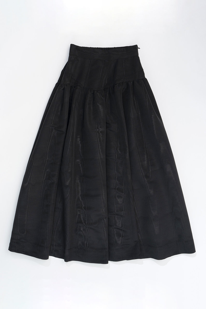 メゾンスペシャル/MAISON SPECIALの【予約販売】Moire Volume Skirt/モアレボリュームスカート(BLK(ブラック)/21242515309)