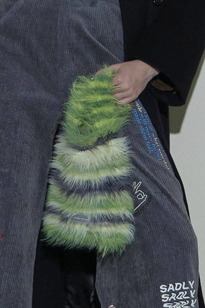 メゾンスペシャル/MAISON SPECIALのMulti Border Knit Bag/マルチボーダーニットバッグ(120600/120601)