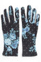 Flower Dot Print Glove/フラワードットプリントグローブ メゾンスペシャル/MAISON SPECIAL BLU(ブルー)