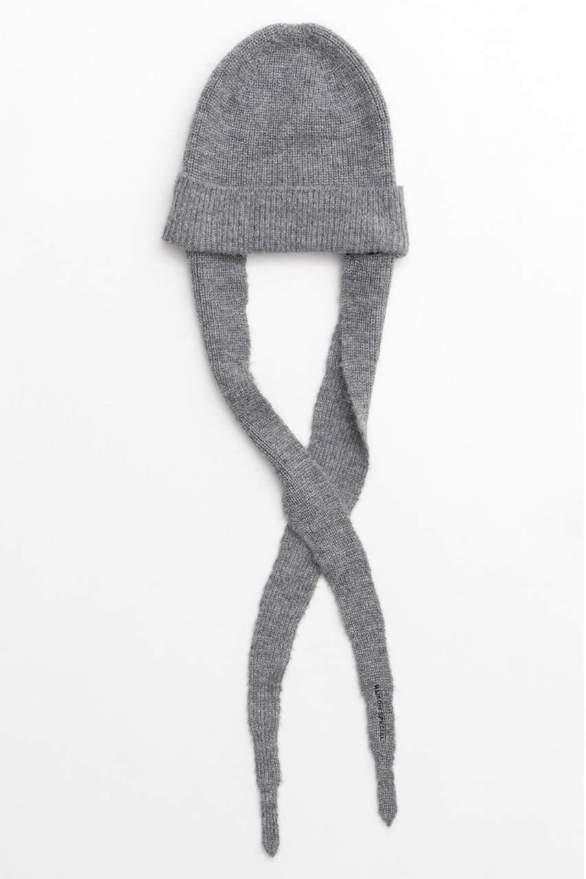 メゾンスペシャル/MAISON SPECIALの【予約販売】2way Ear Flaps Beanie/2WAYイヤーフラップビーニー(GRY(グレー)/21242665503)