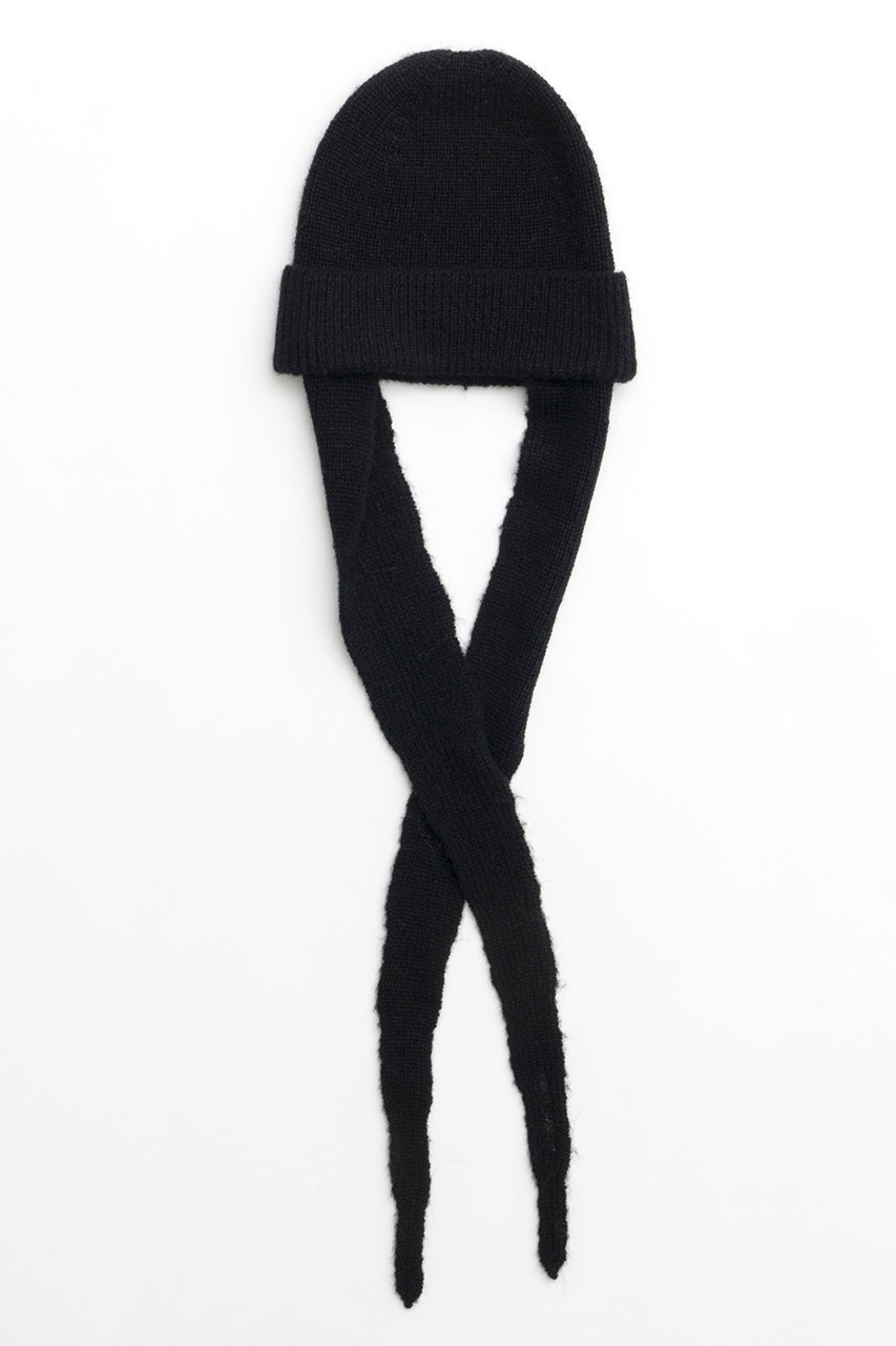 メゾンスペシャル/MAISON SPECIALの【予約販売】2way Ear Flaps Beanie/2WAYイヤーフラップビーニー(BLK(ブラック)/21242665503)