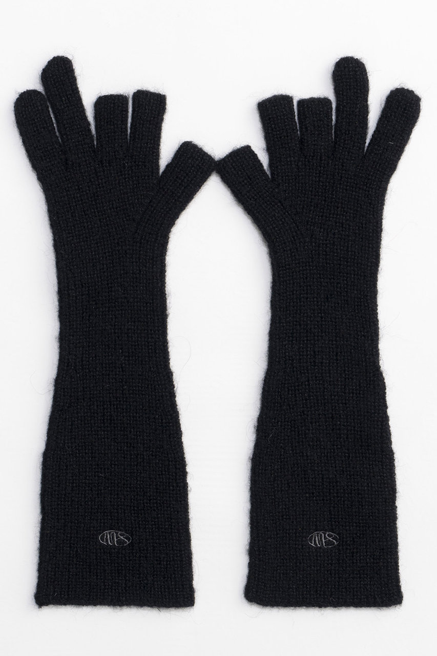 メゾンスペシャル/MAISON SPECIALの【予約販売】Fingerless Long Glove/フィンガーレスロンググローブ(BLK(ブラック)/21242665504)