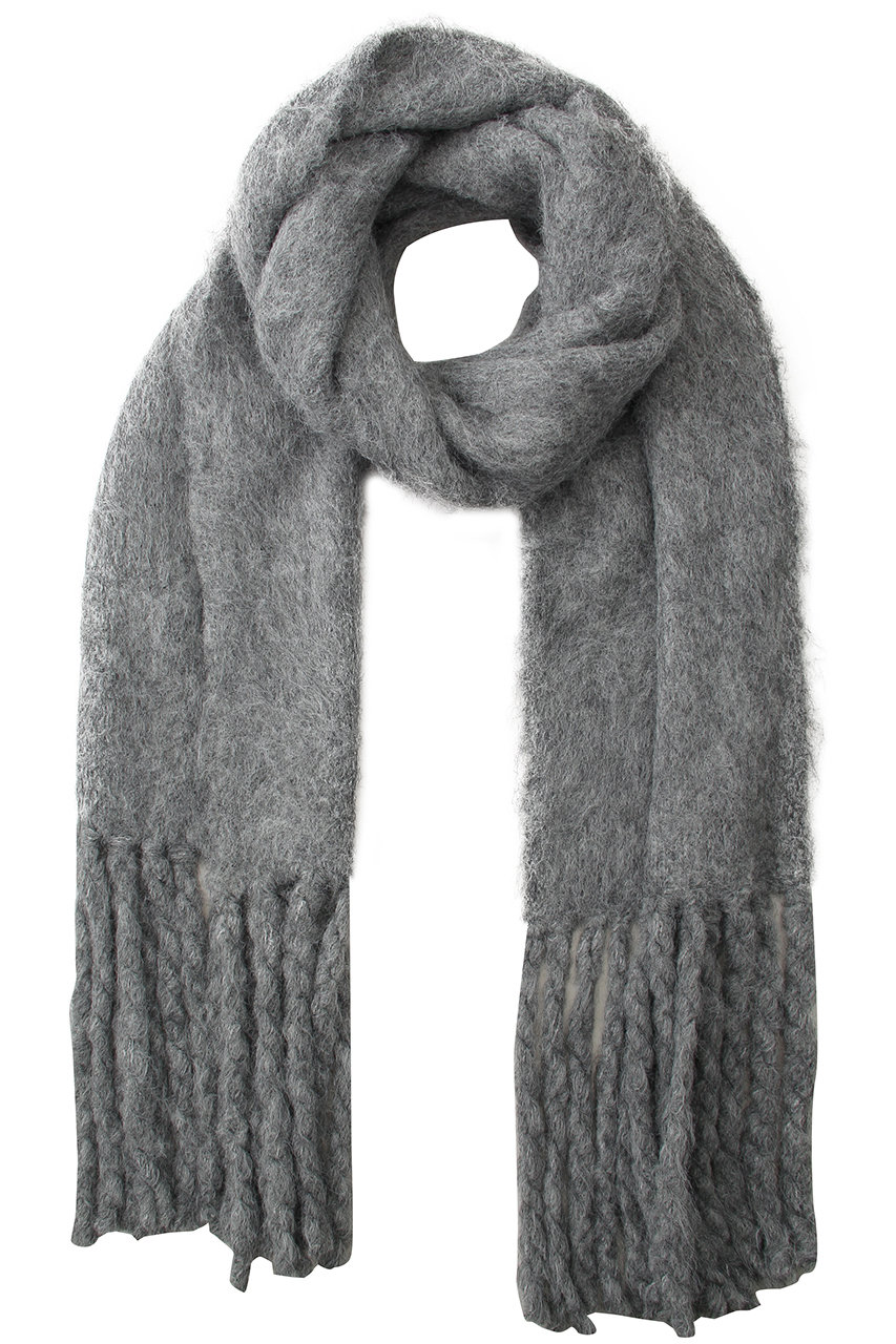 メゾンスペシャル/MAISON SPECIALのShaggy knit Muffler/シャギーニットマフラー(GRY(グレー)/21242665702)