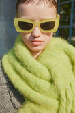 Shaggy knit Muffler/シャギーニットマフラー