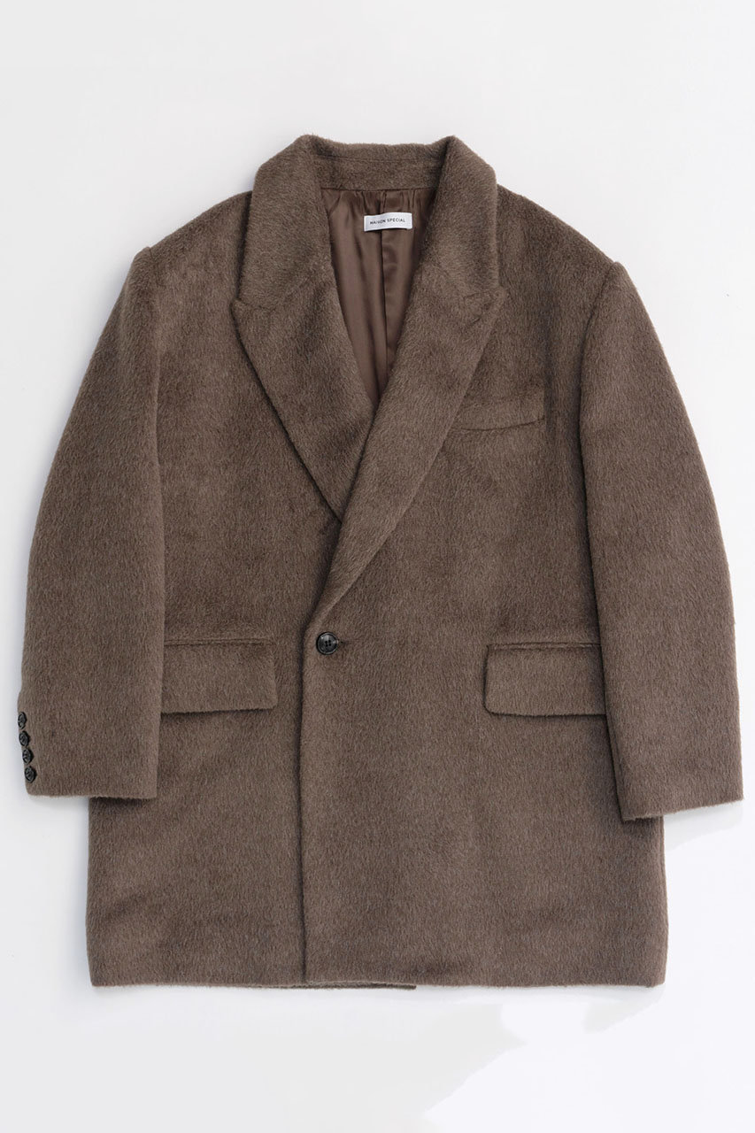 メゾンスペシャル/MAISON SPECIALのShaggy Jacket/シャギージャケット(BRN(ブラウン)/21242165103)