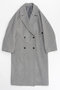 【予約販売】Super140’s Long Coat/super140’sロングコート メゾンスペシャル/MAISON SPECIAL GRY(グレー)