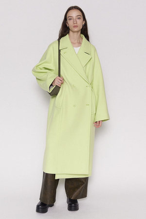 MAISON SPECIAL しわ加工ロングコート Mサイズ Mesh Long Length Mods Coat/メッシュロングモッズコート