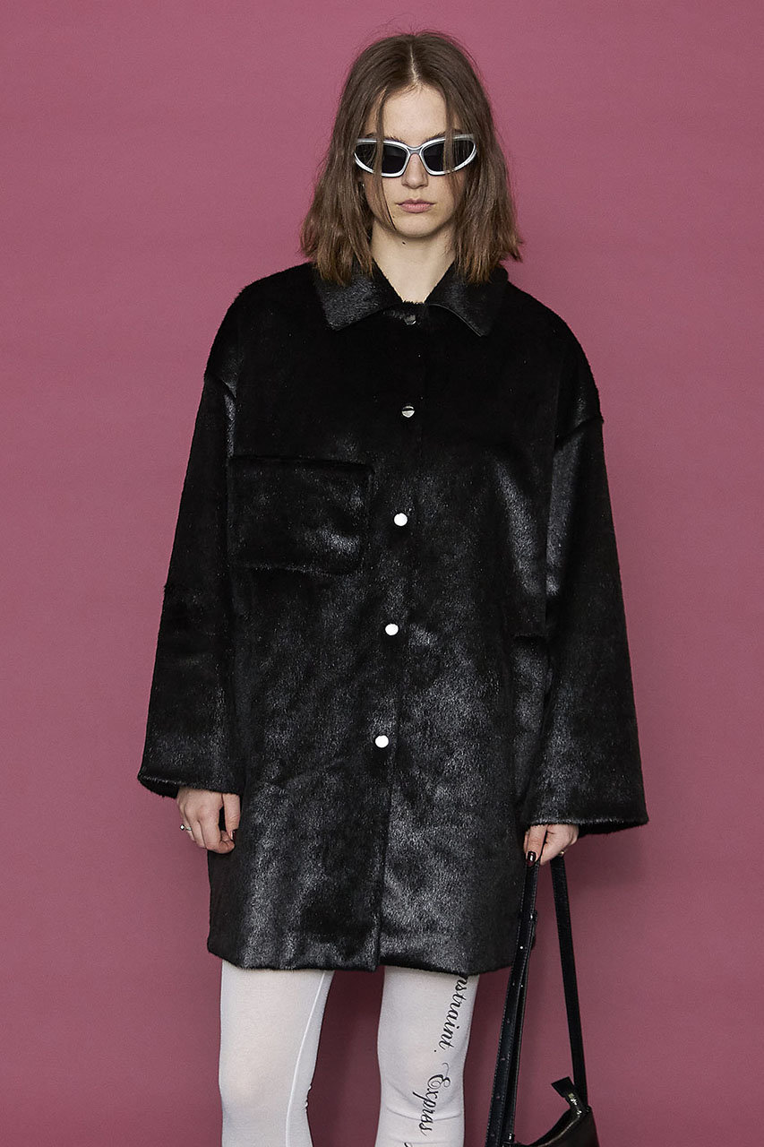 MAISON SPECIAL(メゾンスペシャル)｜Faux Fur Bal Collar Coat