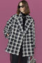 Checkered Over Silhouette Middle Coat/チェックオーバーミドルコート メゾンスペシャル/MAISON SPECIAL