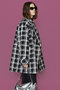 Checkered Over Silhouette Middle Coat/チェックオーバーミドルコート メゾンスペシャル/MAISON SPECIAL