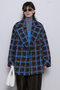 Checkered Over Silhouette Middle Coat/チェックオーバーミドルコート メゾンスペシャル/MAISON SPECIAL