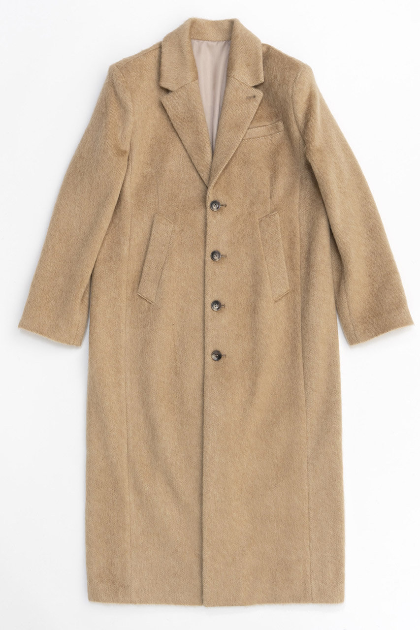 メゾンスペシャル/MAISON SPECIALの【予約販売】Mohair Shaggy Long Coat/モヘアシャギーロングコート(BGE(ベージュ)/21242165801)