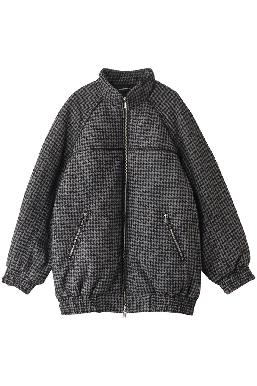 メゾンスペシャル/MAISON SPECIALのPuffer Wool Blouson/パッファーウールブルゾン(C.GRY(チャコールグレー)/21242215314)