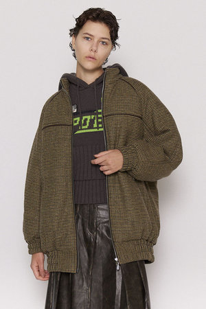 メゾンスペシャル/MAISON SPECIALのPuffer Wool Blouson/パッファーウールブルゾン(110800/110802)