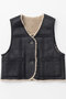 2way Boa Vest/2WAYボアベスト メゾンスペシャル/MAISON SPECIAL BLK(ブラック)