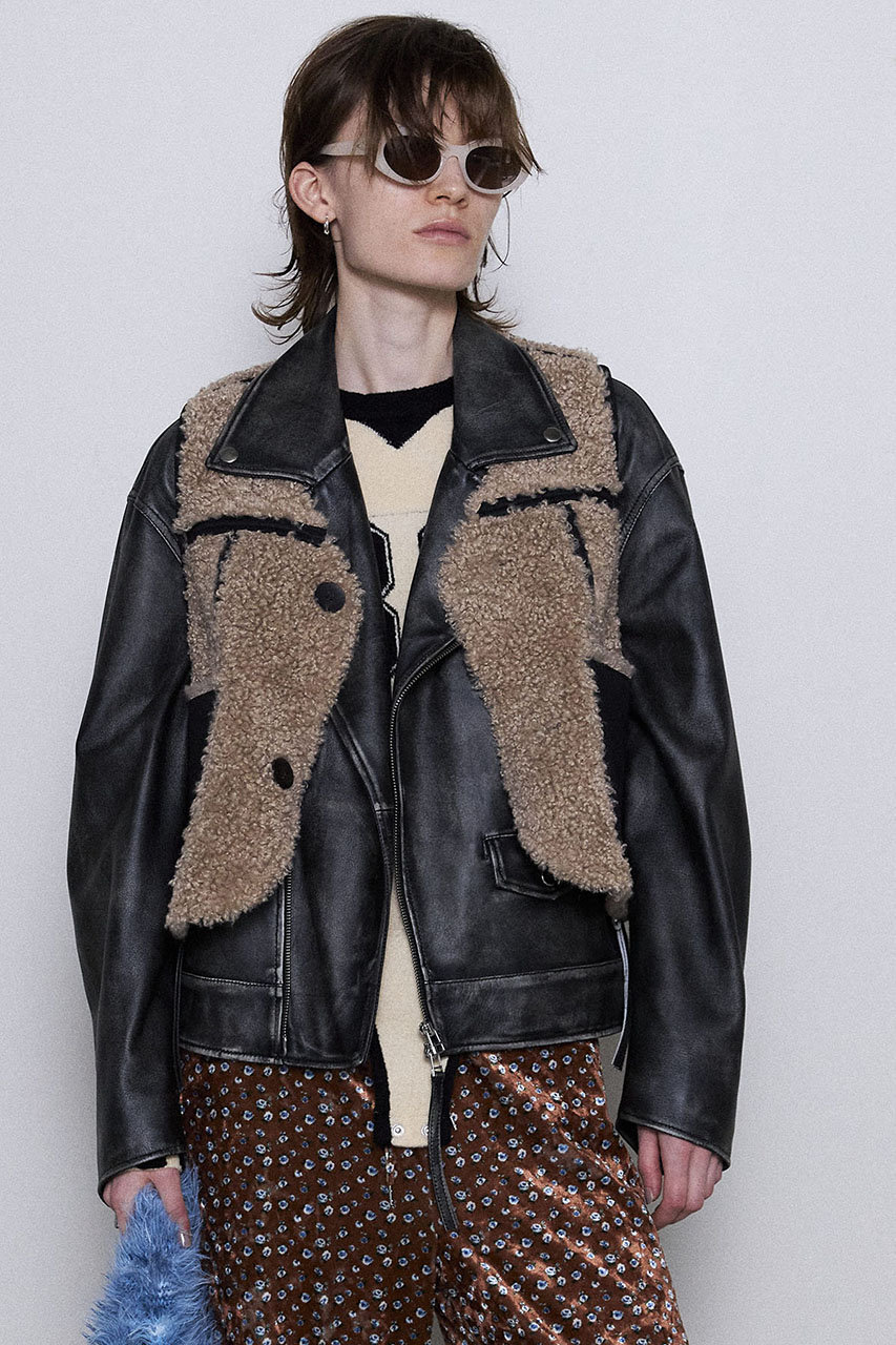 SALE】2way Boa Vest