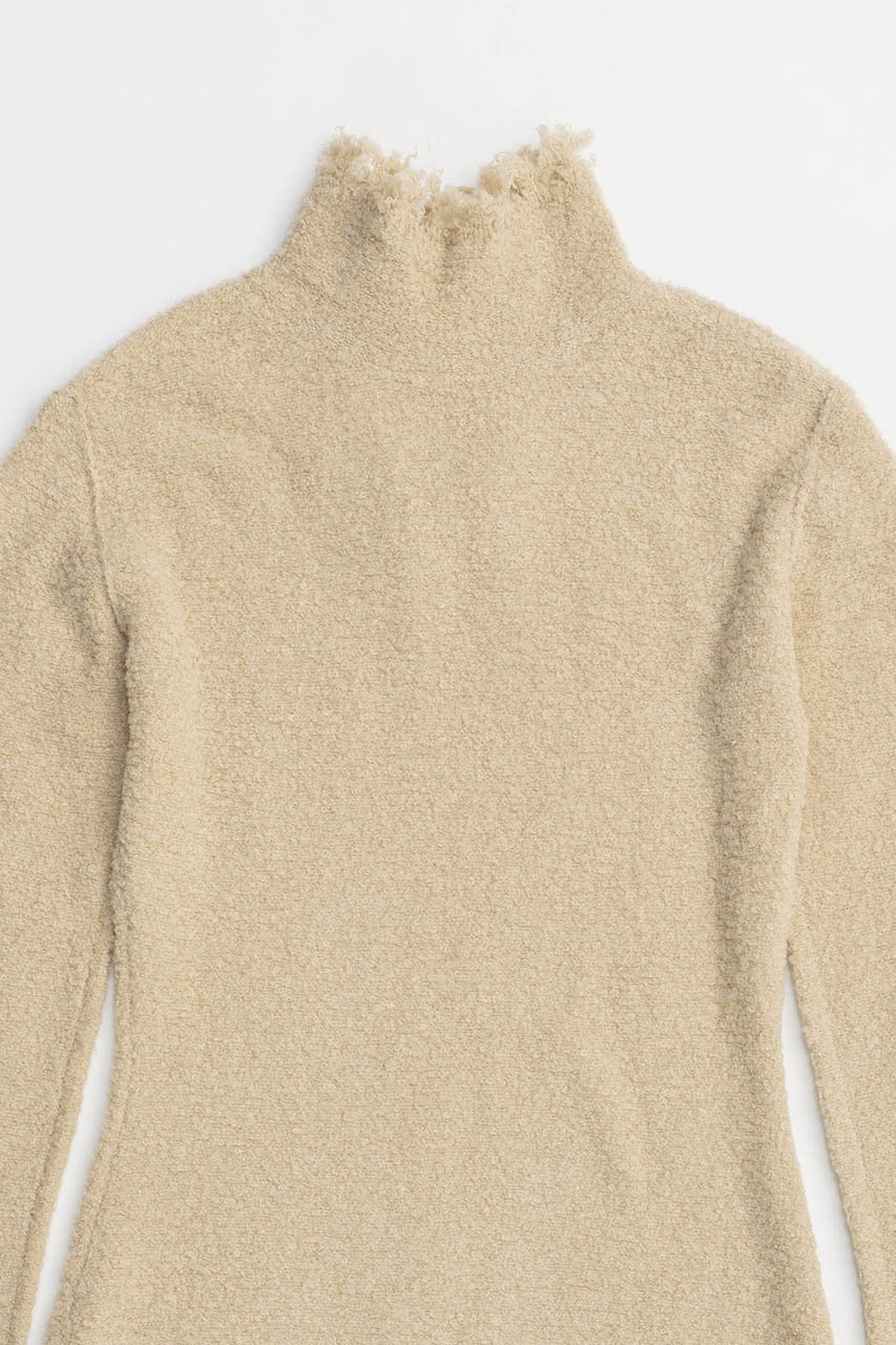 MAISON SPECIAL(メゾンスペシャル)｜Ribbon Detail Scrub Fabric