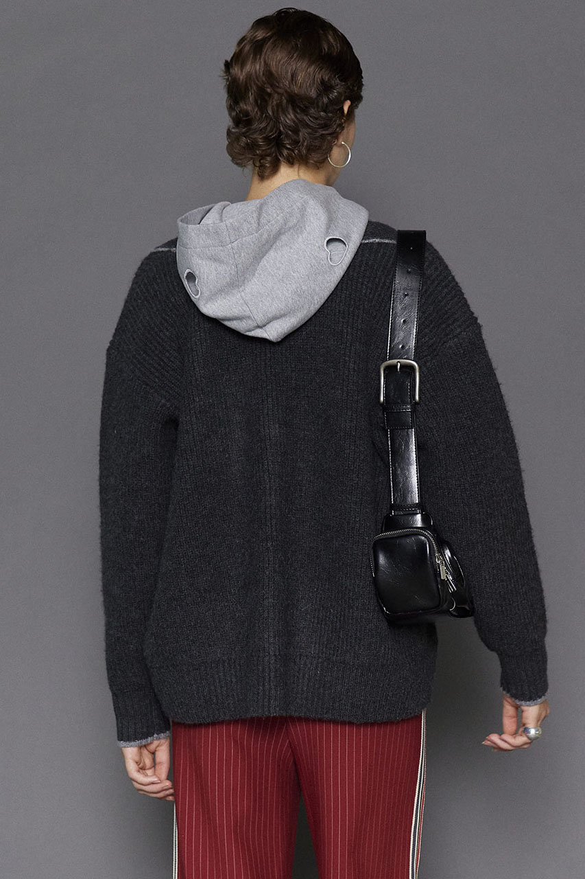 MAISON SPECIAL(メゾンスペシャル)｜Double Color Layered Knit