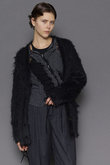 Fluffy Shaggy Knit Cardigan/フラッフィーシャギーカーディガン