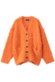 Fluffy Shaggy Knit Cardigan/フラッフィーシャギーカーディガン