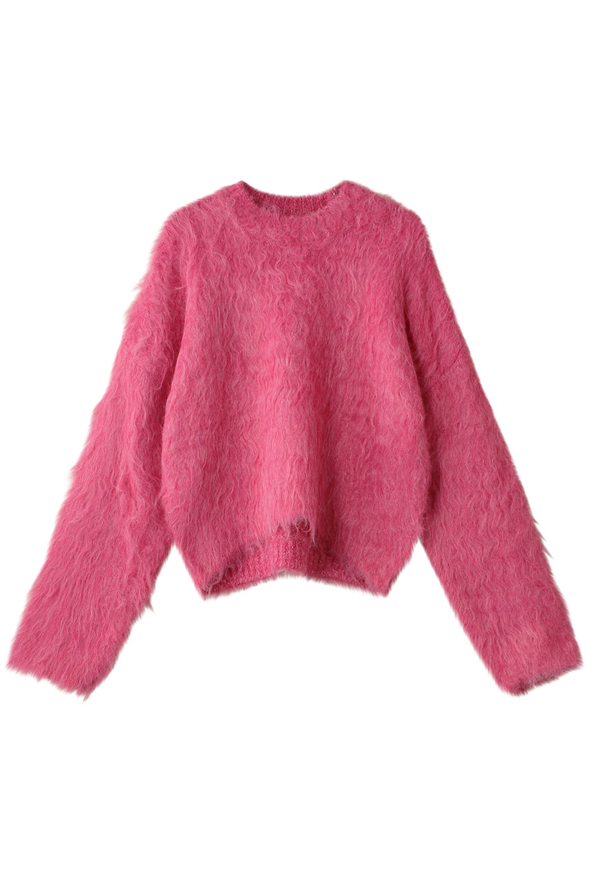 メゾンスペシャル/MAISON SPECIALのFluffy Shaggy Knit Pullover/フラッフィーシャギープルオーバー(PNK(ピンク)/21242365702)