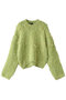 Fluffy Shaggy Knit Pullover/フラッフィーシャギープルオーバー メゾンスペシャル/MAISON SPECIAL LIME(ライム)