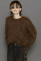 Fluffy Shaggy Knit Pullover/フラッフィーシャギープルオーバー メゾンスペシャル/MAISON SPECIAL