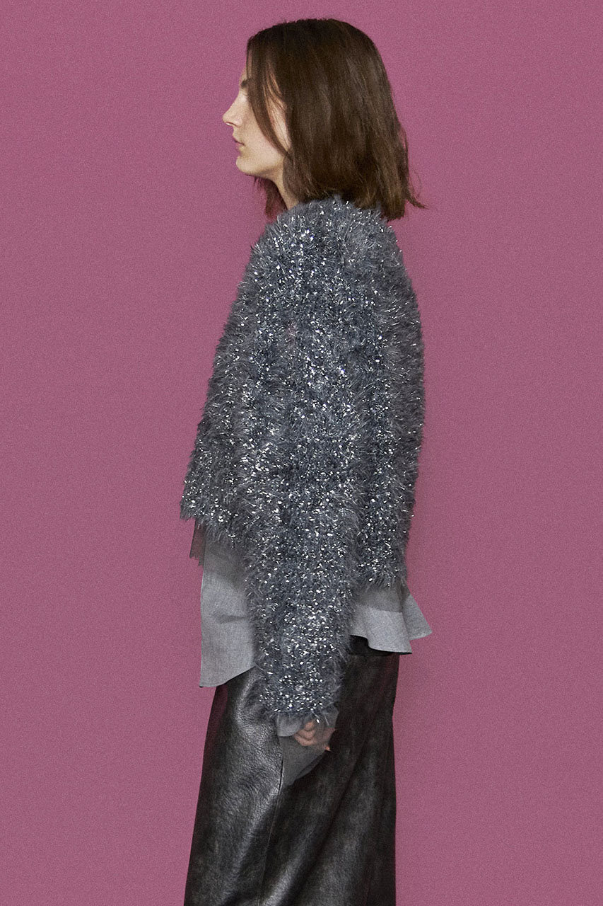 SHAGGY CARDIGAN(F WHITE): OUTERjosemoon