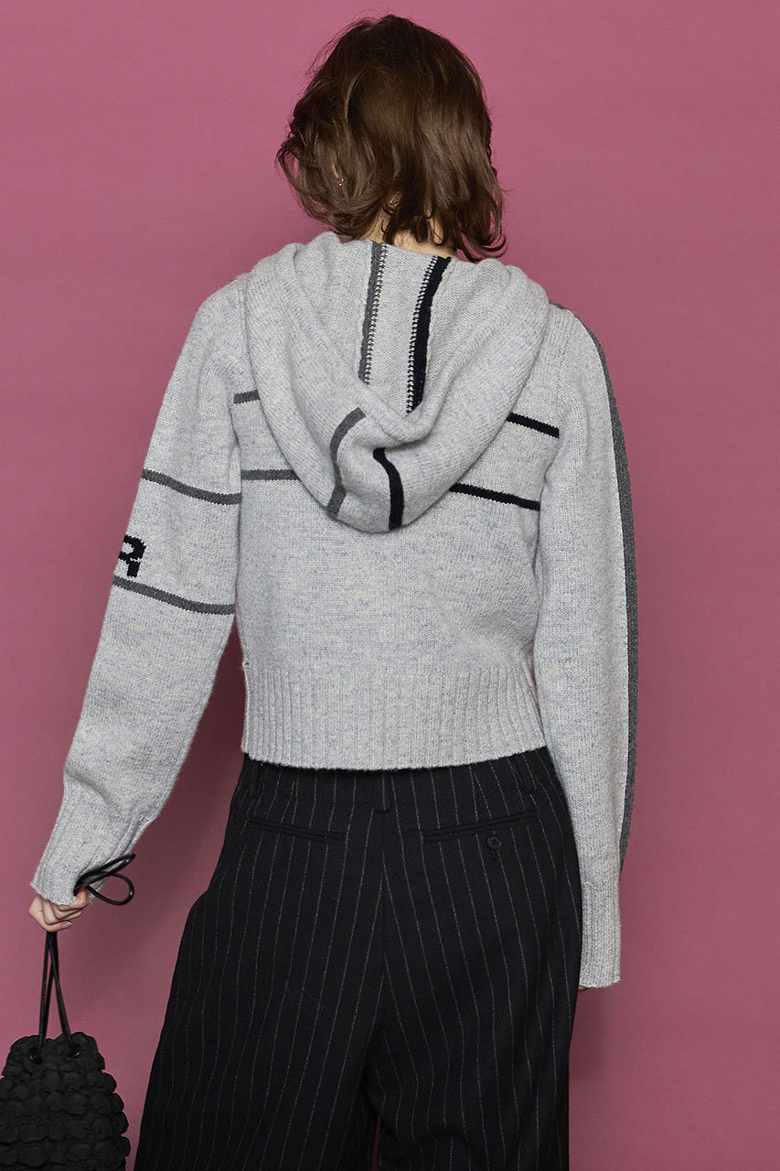 MAISON SPECIAL(メゾンスペシャル)｜Kick Off Hoodie Knit Tops