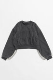 Tulle Layered Sweatshirt/チュールレイヤードスウェット