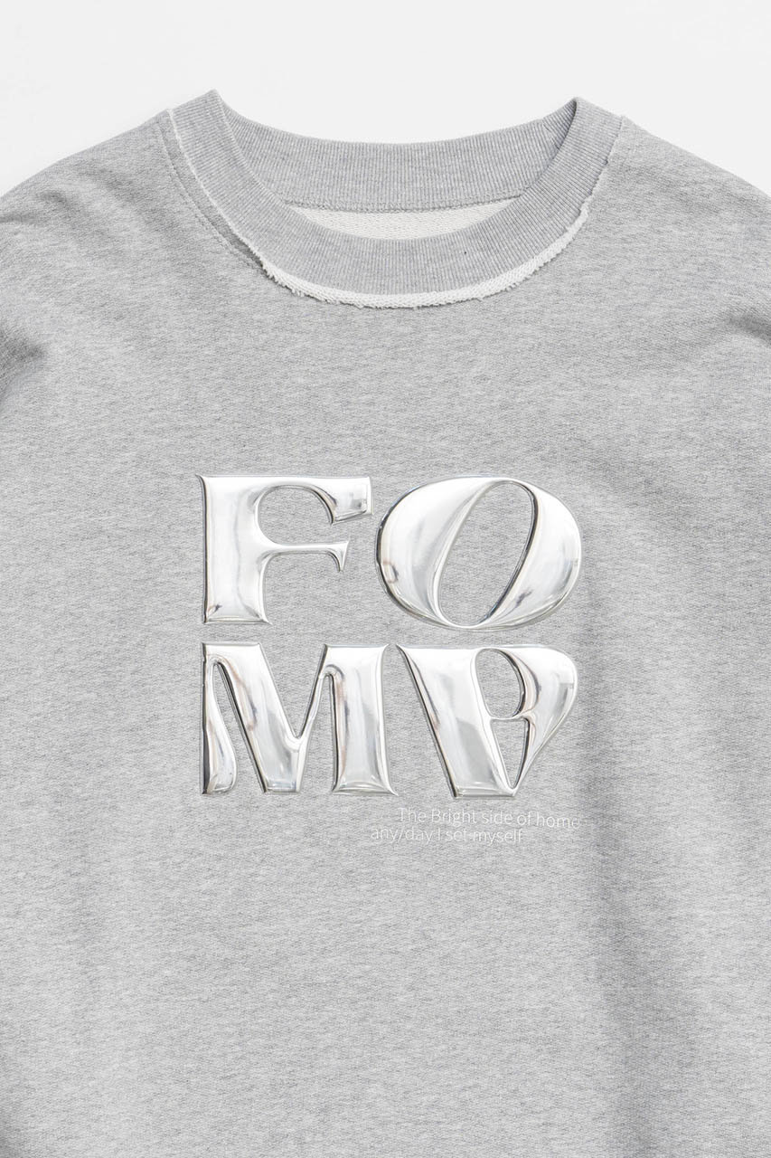 MAISON SPECIAL(メゾンスペシャル)｜FOAM Puff Printing Pullover/FOAM