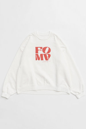 メゾンスペシャル/MAISON SPECIALのFOAM Puff Printing Pullover/FOAM発泡プリントプルオーバー(110100/110105)