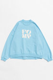 FOAM Puff Printing Pullover/FOAM発泡プリントプルオーバー