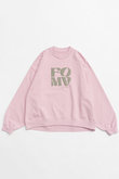 FOAM Puff Printing Pullover/FOAM発泡プリントプルオーバー