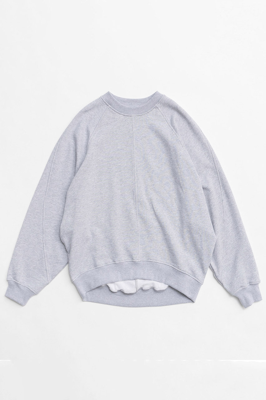 メゾンスペシャル/MAISON SPECIALのMulti Color Oversize Sweatshirt/マルチカラーオーバーサイズスウェット(GRY(グレー)/21242415707)