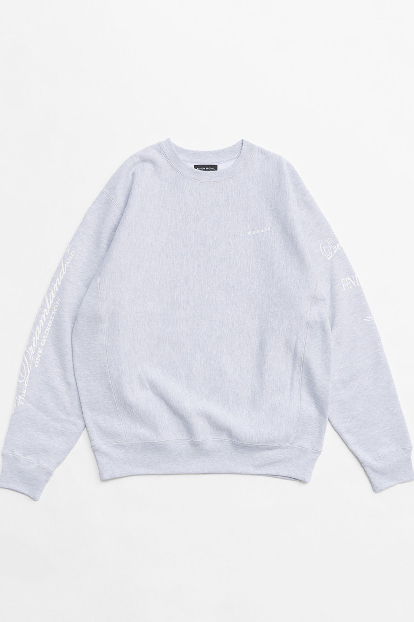 MAISON SPECIAL(メゾンスペシャル)｜Oversize Sweatshirt/オーバーサイズスウェット/GRY(グレー)  の通販｜ELLESHOP・(エル・ショップ)