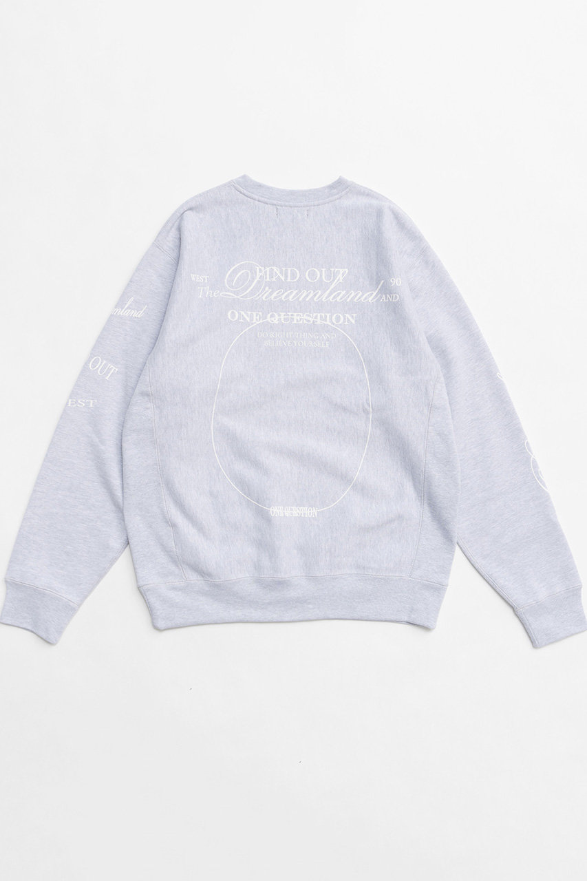 MAISON SPECIAL(メゾンスペシャル)｜Oversize Sweatshirt/オーバーサイズスウェット/GRY(グレー)  の通販｜ELLESHOP・(エル・ショップ)