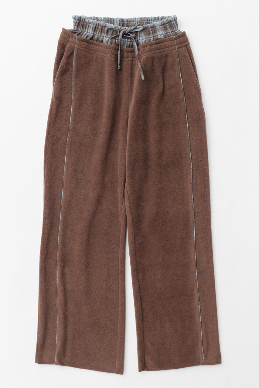 メゾンスペシャル/MAISON SPECIALの【予約販売】Fleece Pants/フリースパンツ(BRN(ブラウン)/21242465209)