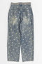 【予約販売】Monogram Print Denim Pants/モノグラムプリントデニム メゾンスペシャル/MAISON SPECIAL