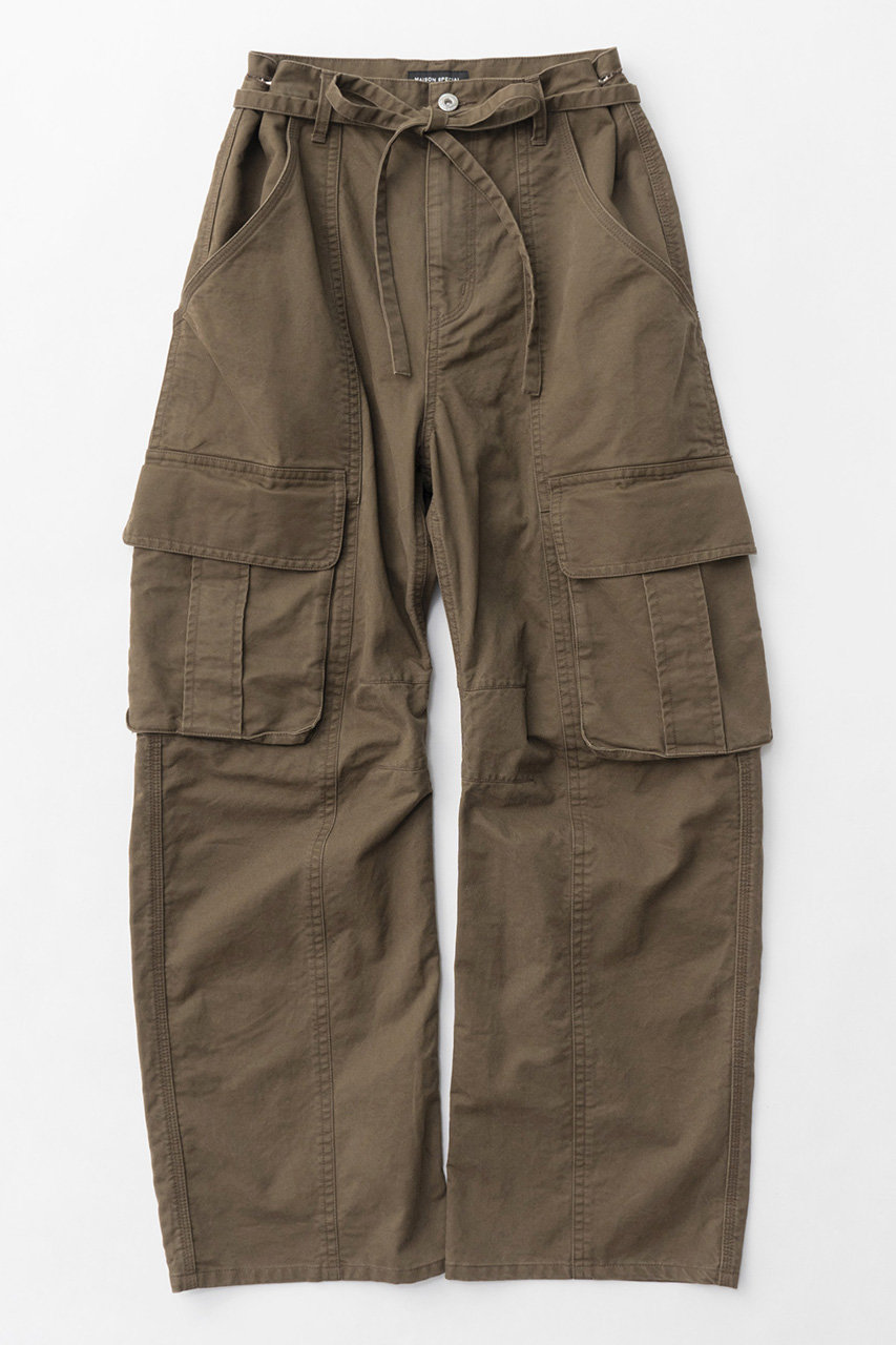 メゾンスペシャル/MAISON SPECIALの【予約販売】Wash Processing Cargo Pants/ウォッシュドカーゴパンツ(BRN(ブラウン)/21242465310)