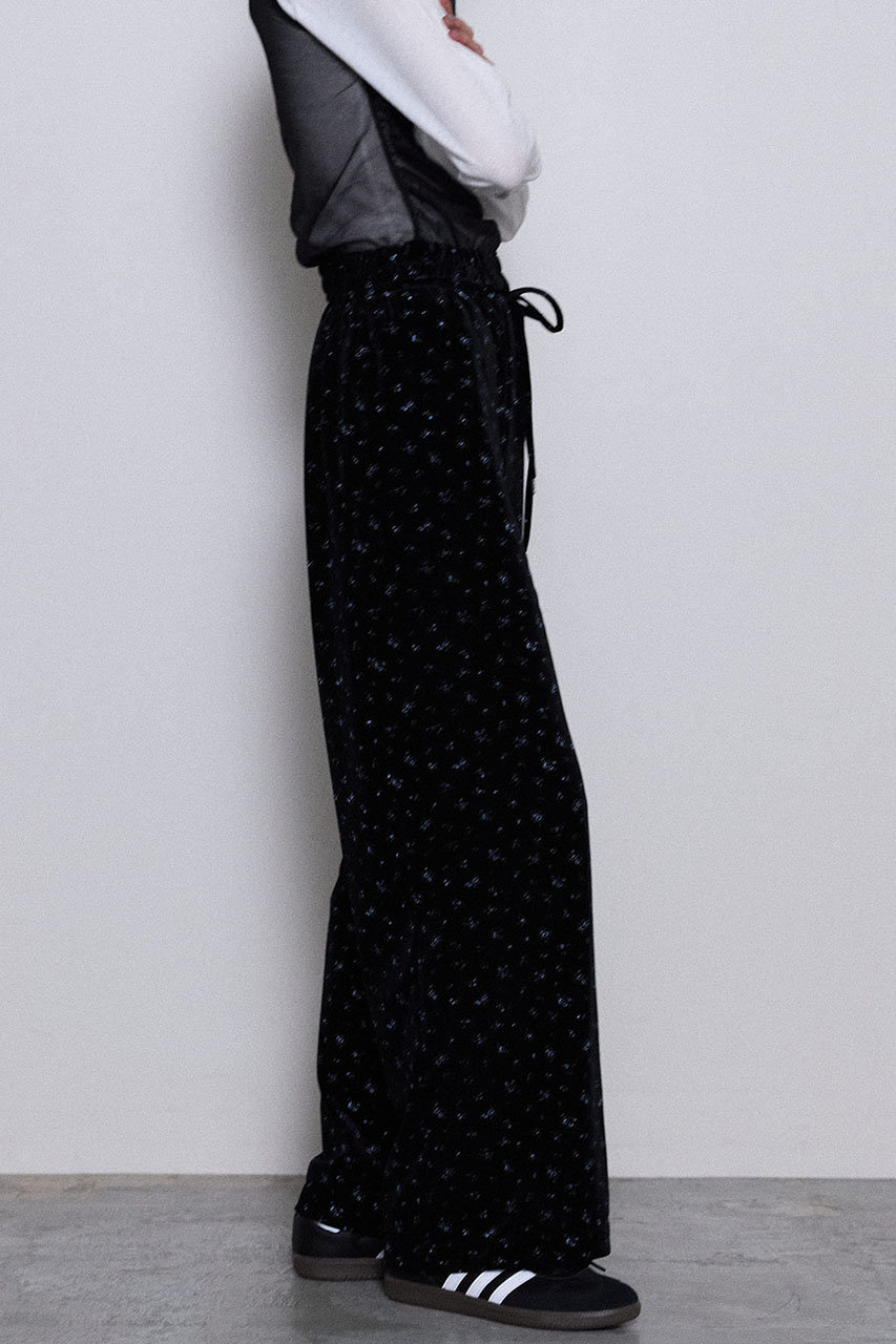 MAISON SPECIAL(メゾンスペシャル)｜Flower Velor Easy Pants